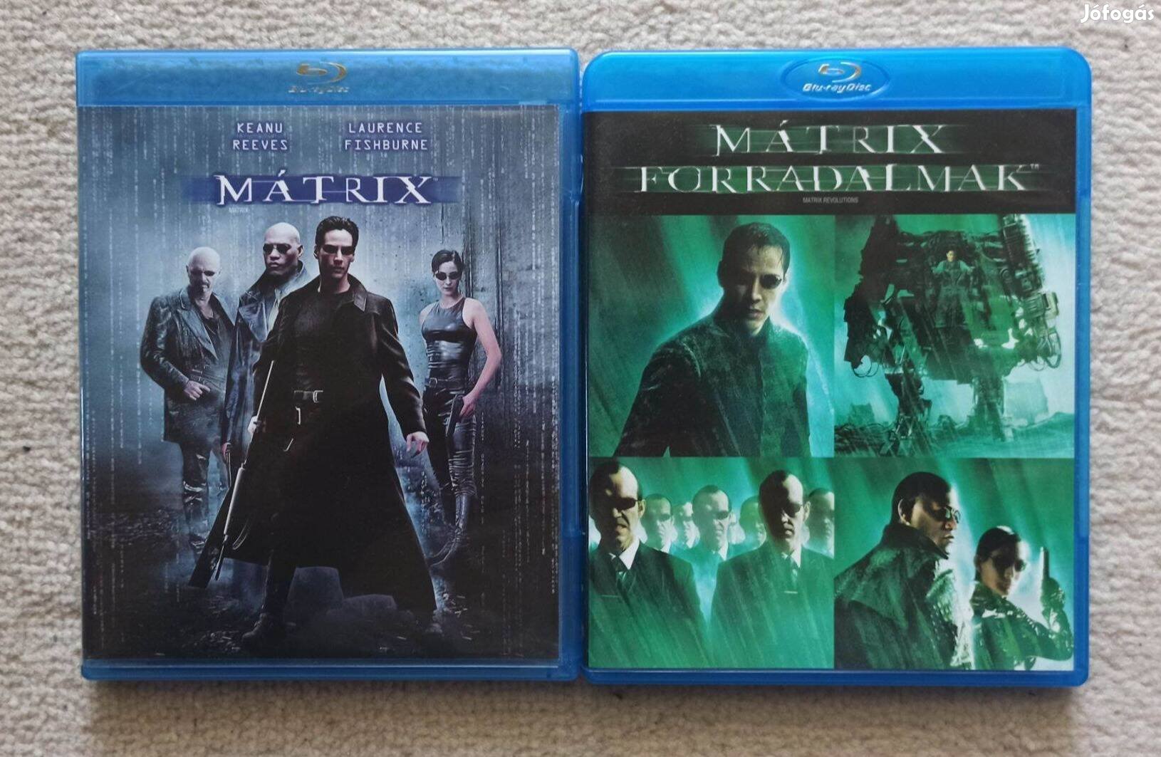 Mátrix és a Mátrix - Forradalmak blu-ray blu ray filmek
