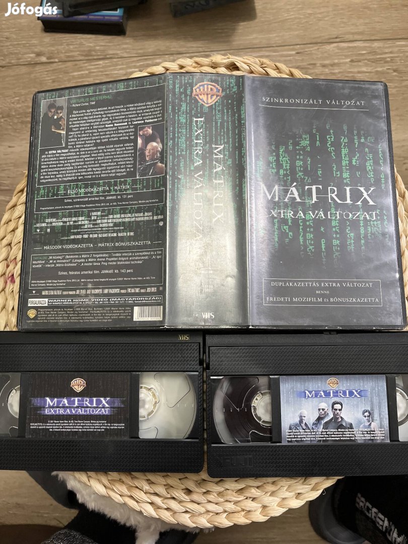 Mátrix extra változat vhs