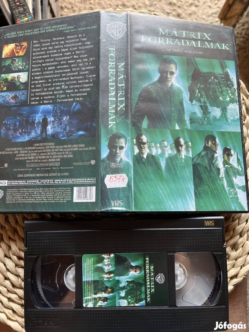 Matrix forradalmak vhs