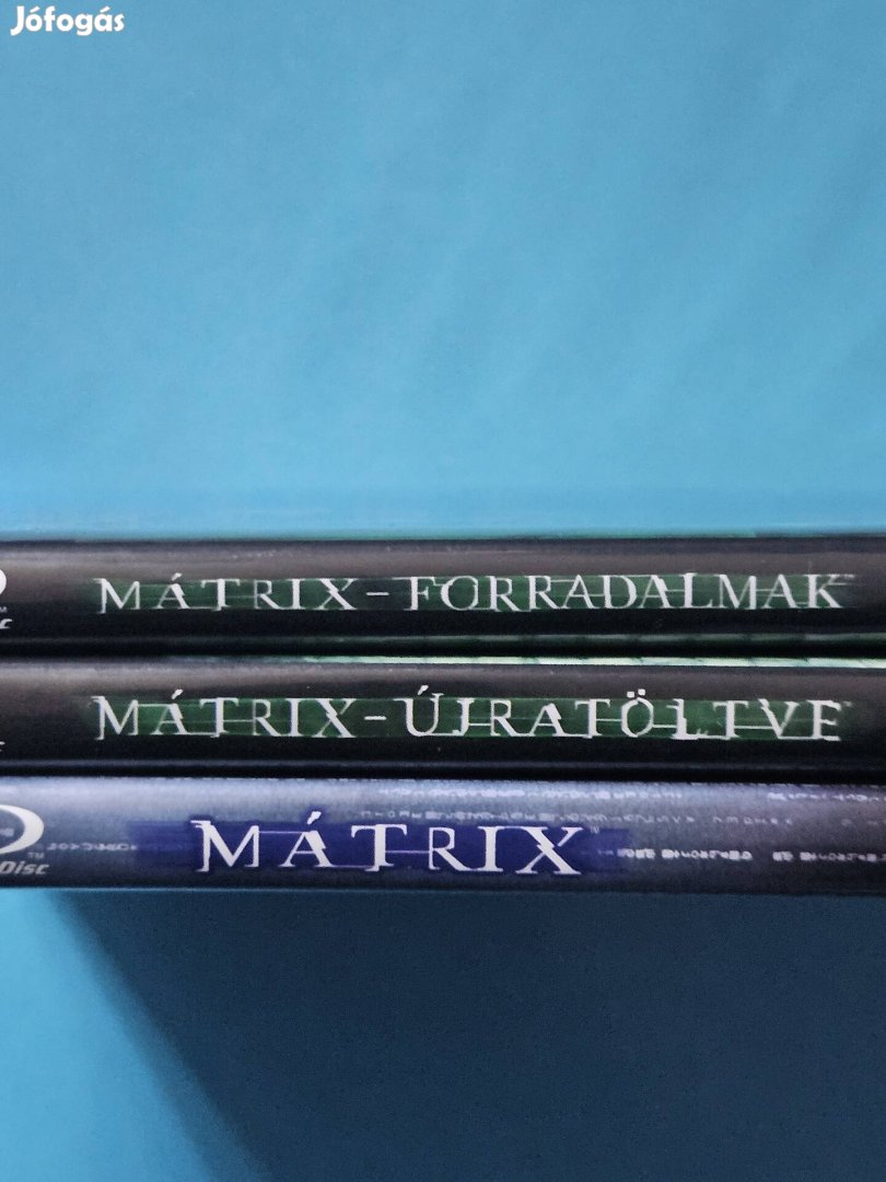 Mátrix trilógia blu-ray