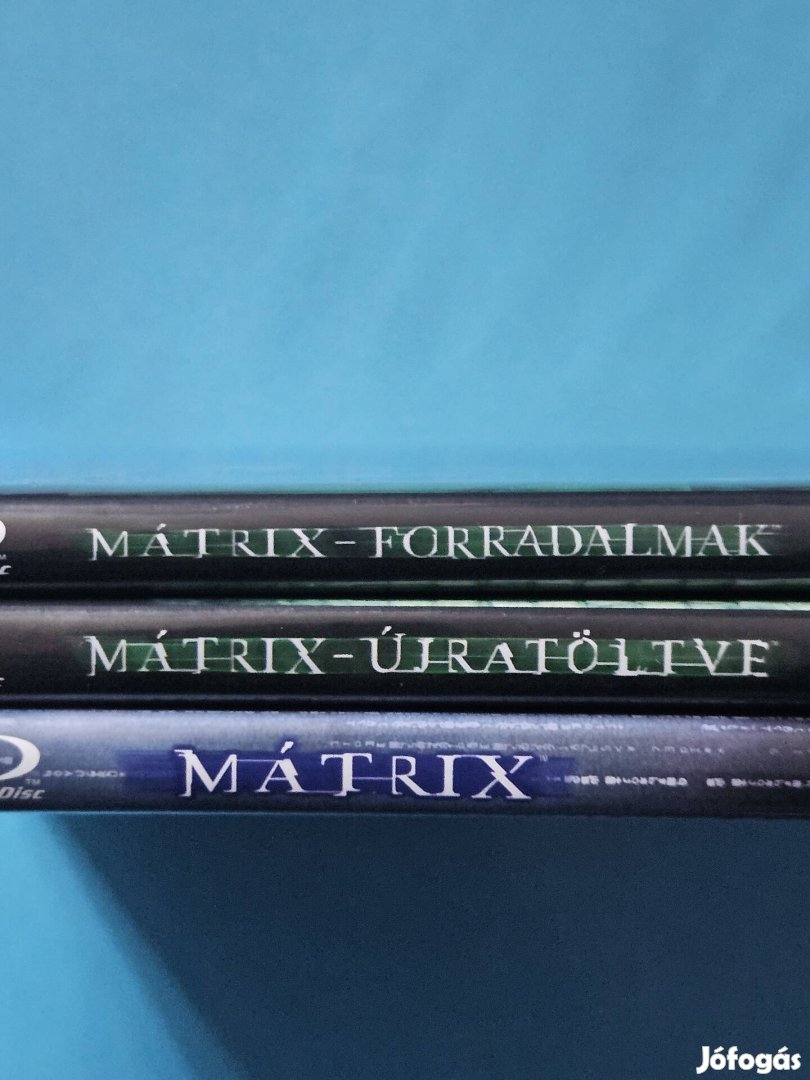 Mátrix trilógia blu-ray