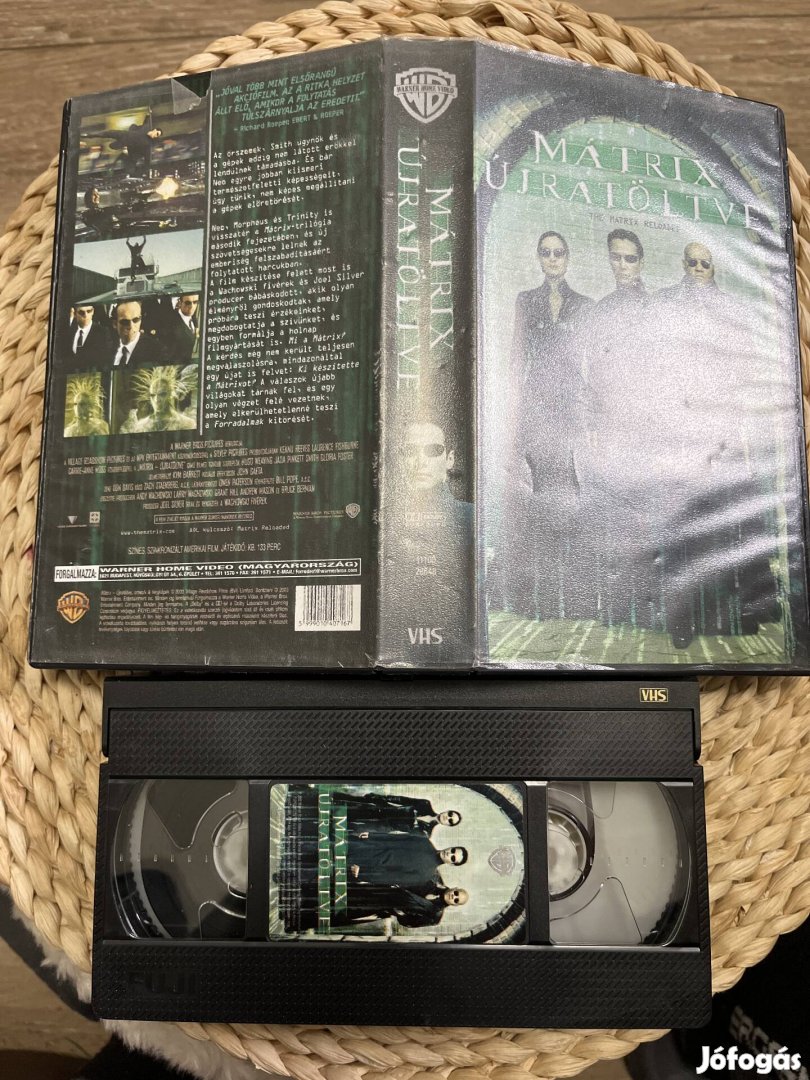 Mátrix újratöltve vhs