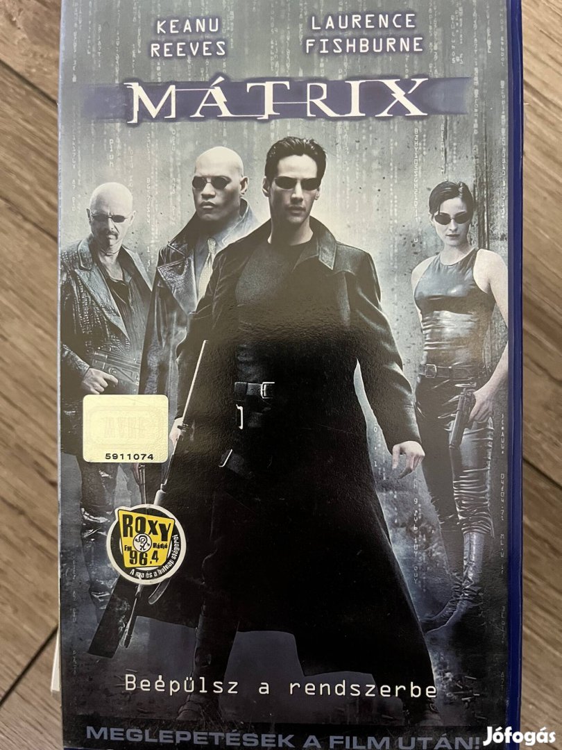 Matrix vhs eladó.