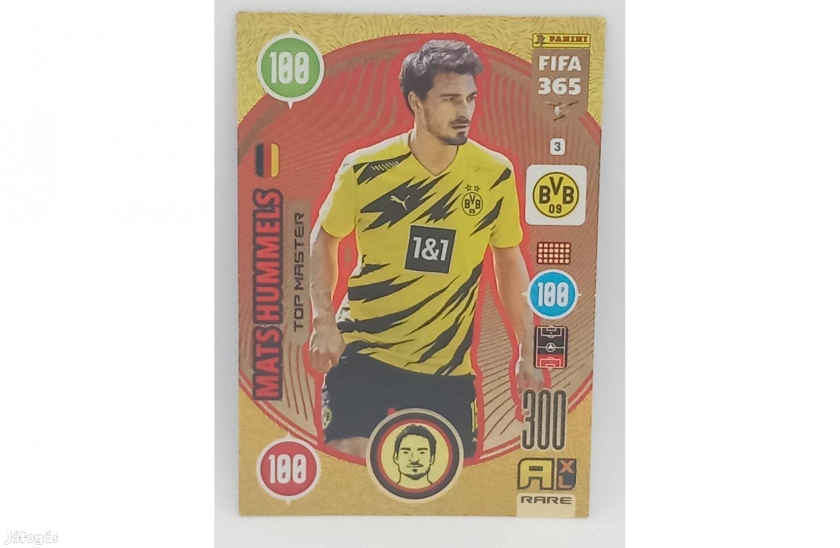 Mats Hummels Fifa 365 Top Master 2020 focis kártya