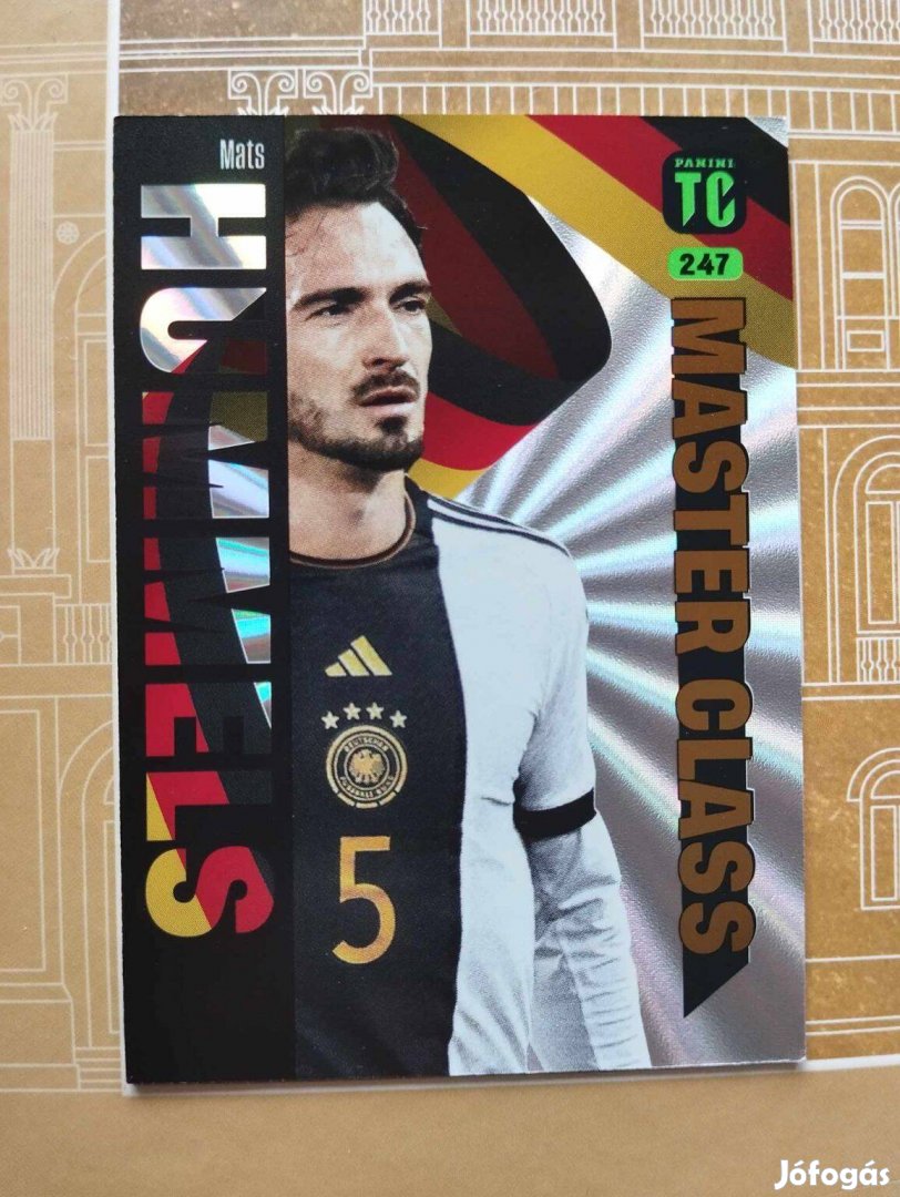 Mats Hummels (Németország) Master Class Top Class 2024 focis kártya