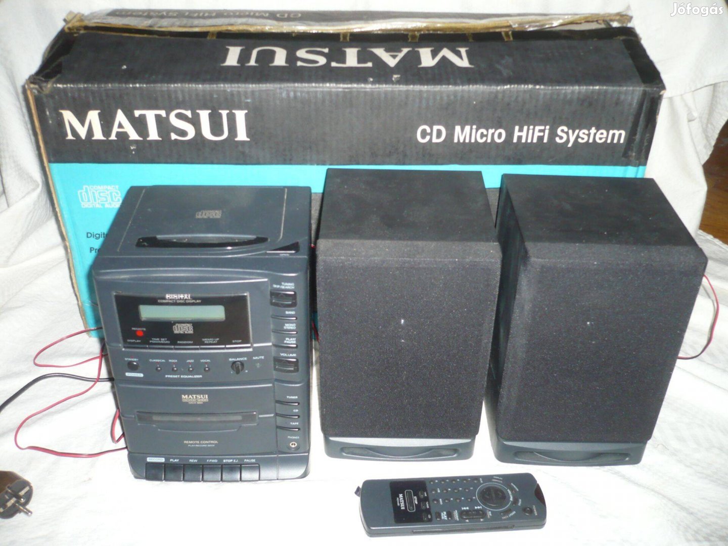 Matsui mini hifi torony