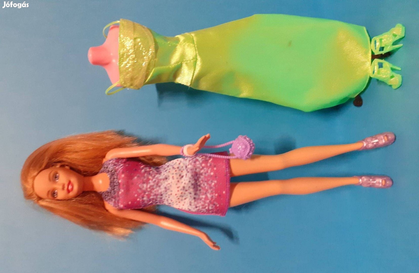 Mattel Barbie Csini Ruhában+Alkalmi Ruha/Cipő Szett