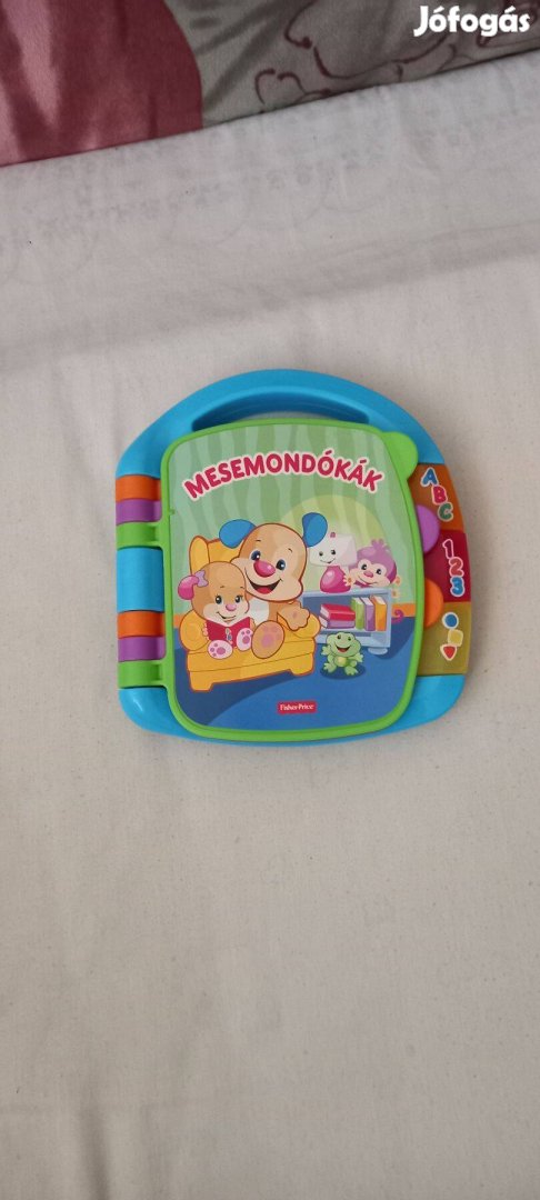 Mattel Fisher-Price Kacagj és fejlődj - Daloló mesekönyv