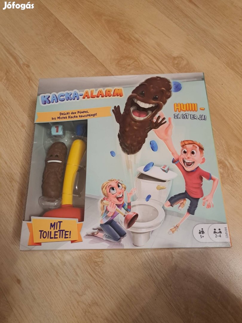 Mattel Kaka riadó, kacka alarm, társas