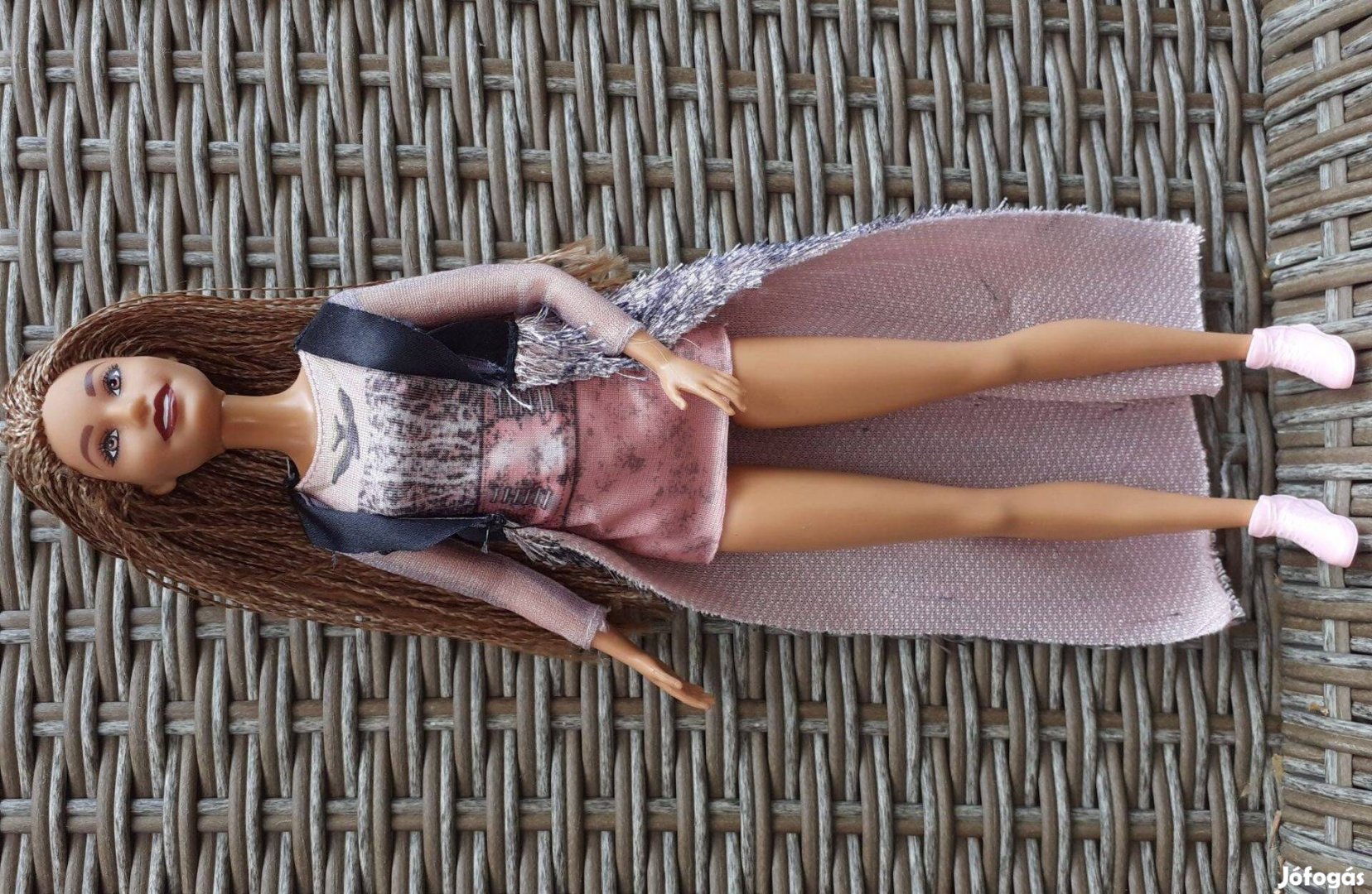 Mattel Kreol Barbie Baba Különleges Hajjal / 2016