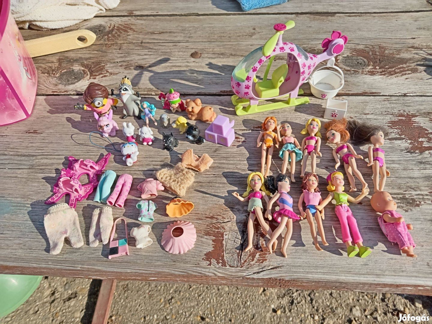 Mattel Polly Pocket babák, kiegészítők és állatok