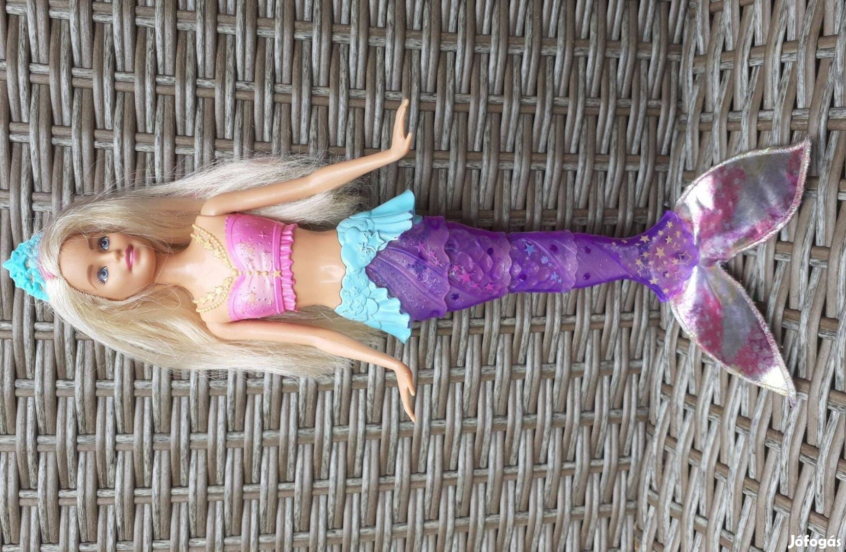 Mattel Sellő Barbie Baba/ Világít és Mozog az Uszonya