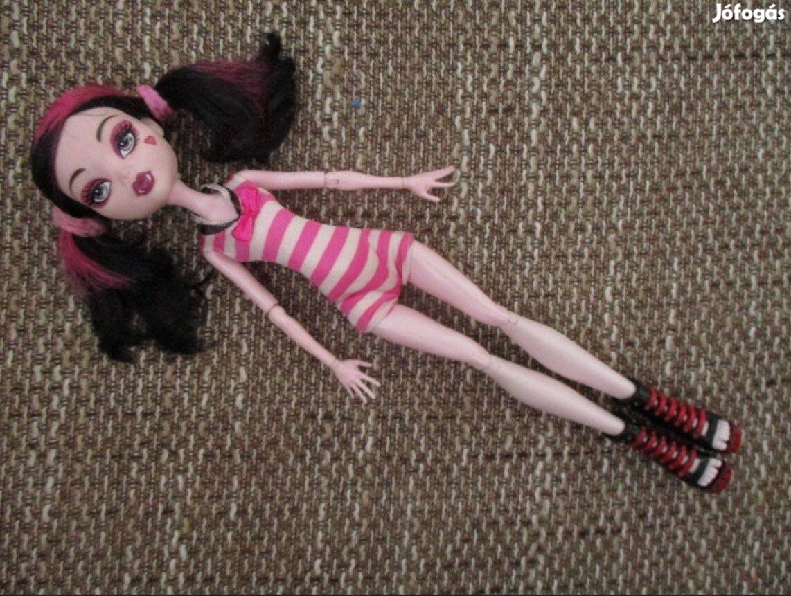 Mattel monster high draculaura baba csíkos ruhában