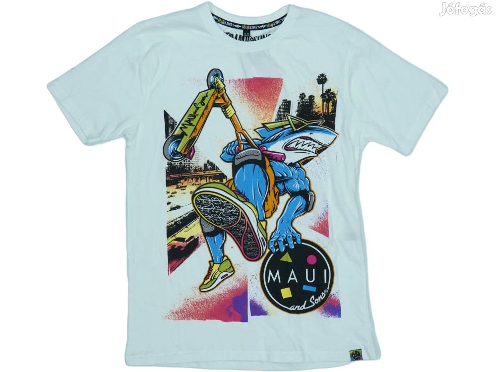 Maui&Sons Új (címkés) Fiú Póló (Méret: 170)