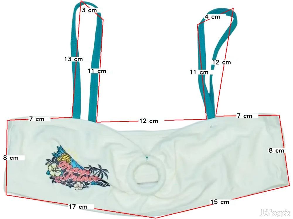 Maui&Sons Új (címkés) Lány Bikini felső (Méret: 164)