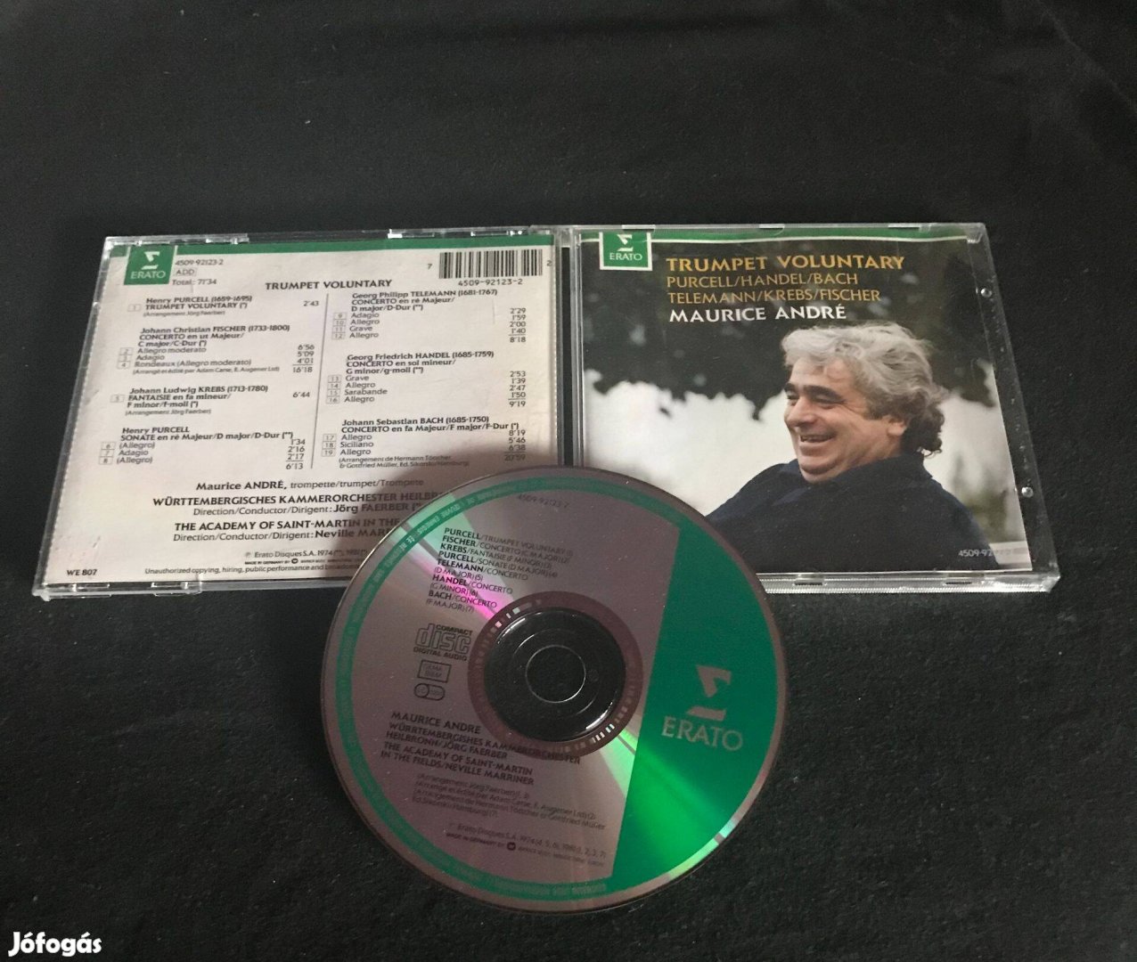 Maurice Andre - Trumpet Voluntary CD