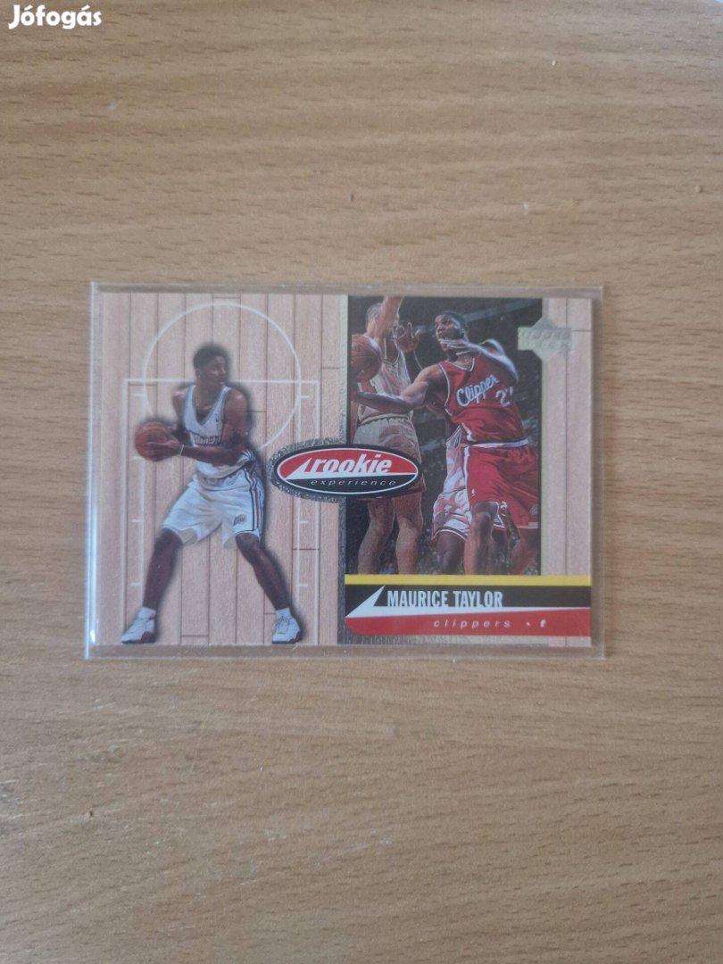 Maurice Taylor Upper Deck Hardcourt 1998-99 Rookie 81