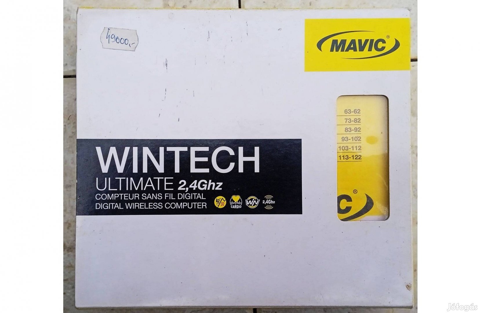 Mavic Wintech Ultimate 2,4 Ghz wireless digital computer