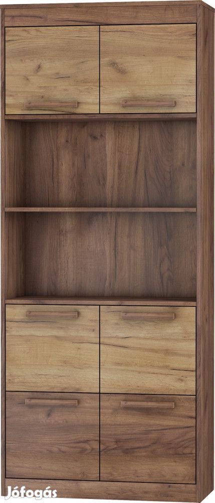 Max-974 tölgy könyvespolc