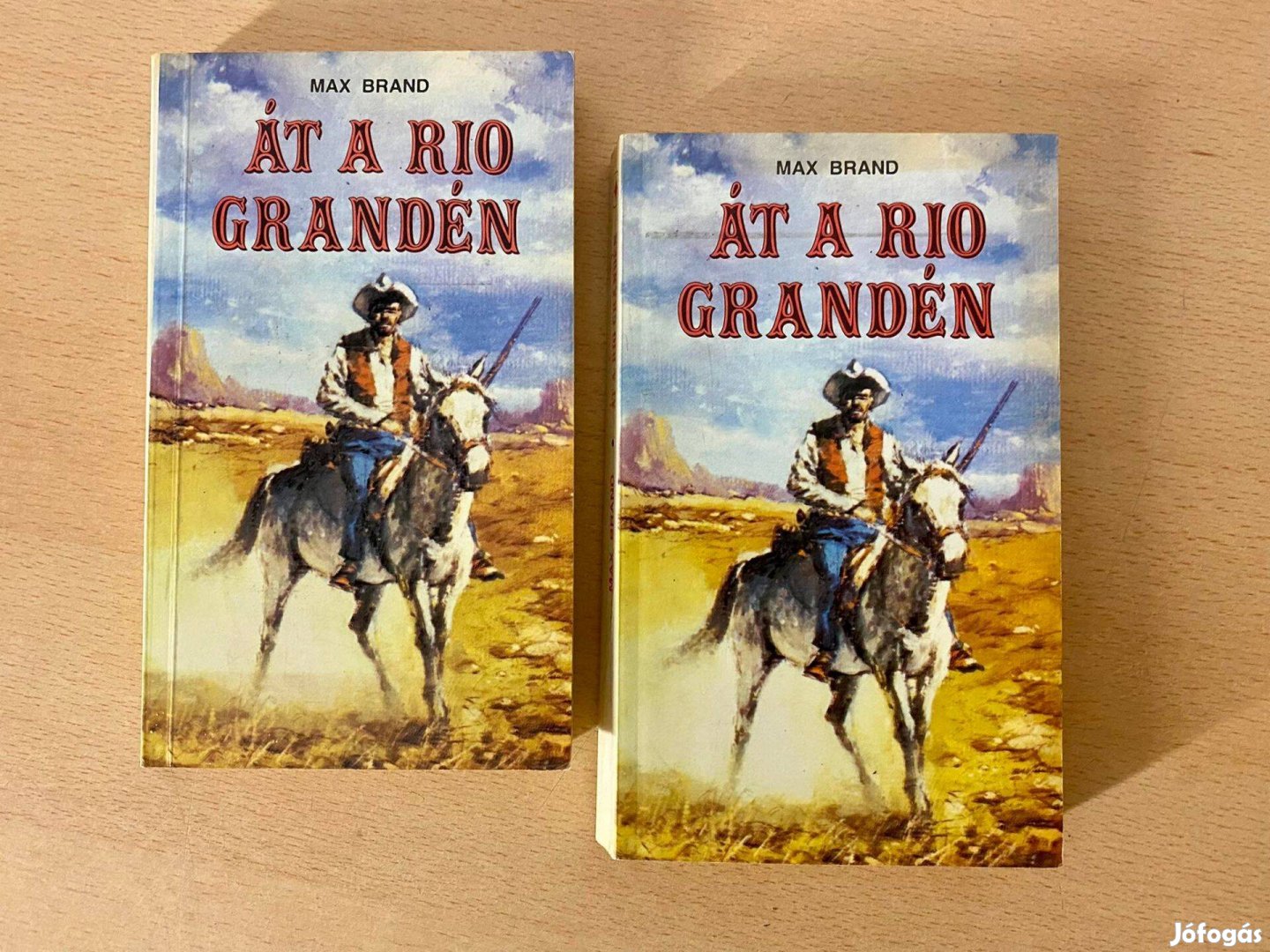 Max Brand - Át a Rio Grandén (Western kalandregény, Fabula Kiadó 1989)