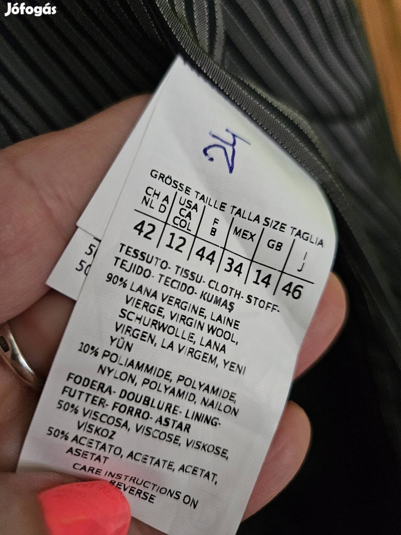 Max Mara női kabát 42