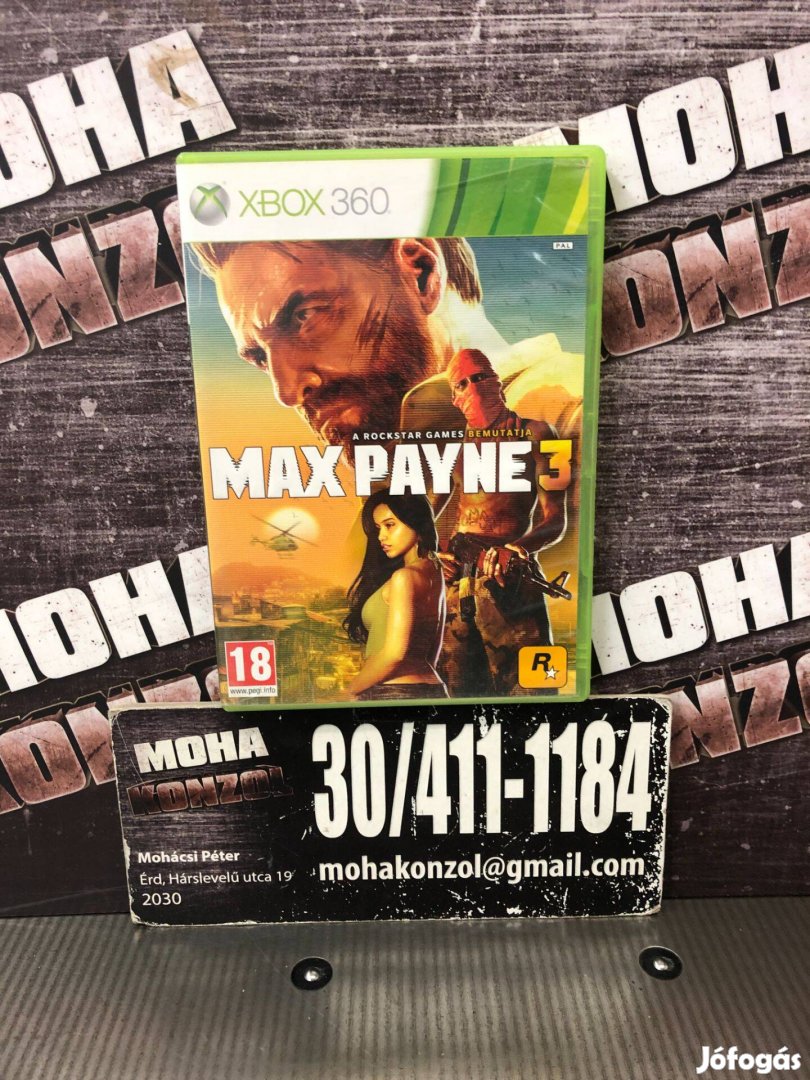 Max Payne 3 Xbox 360