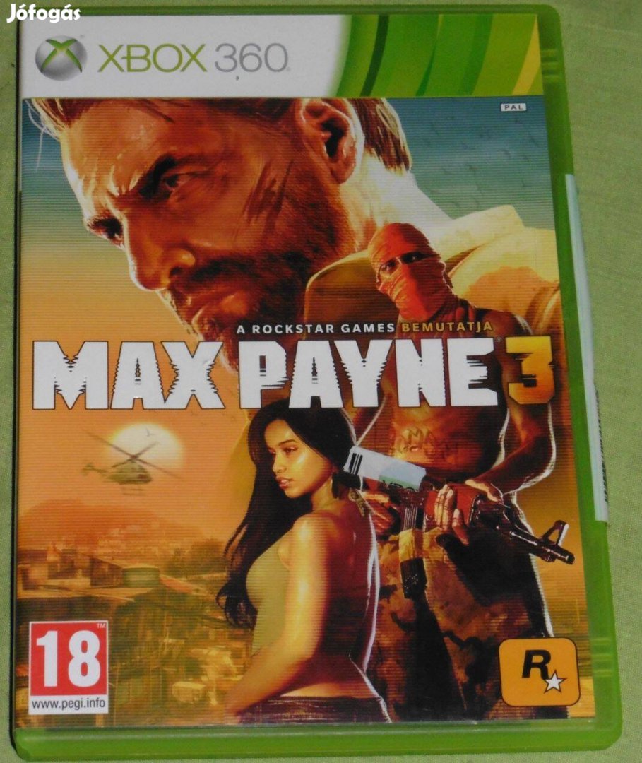 Max Payne 3. Gyári Xbox 360, Xbox ONE, Series X Játék akár féláron