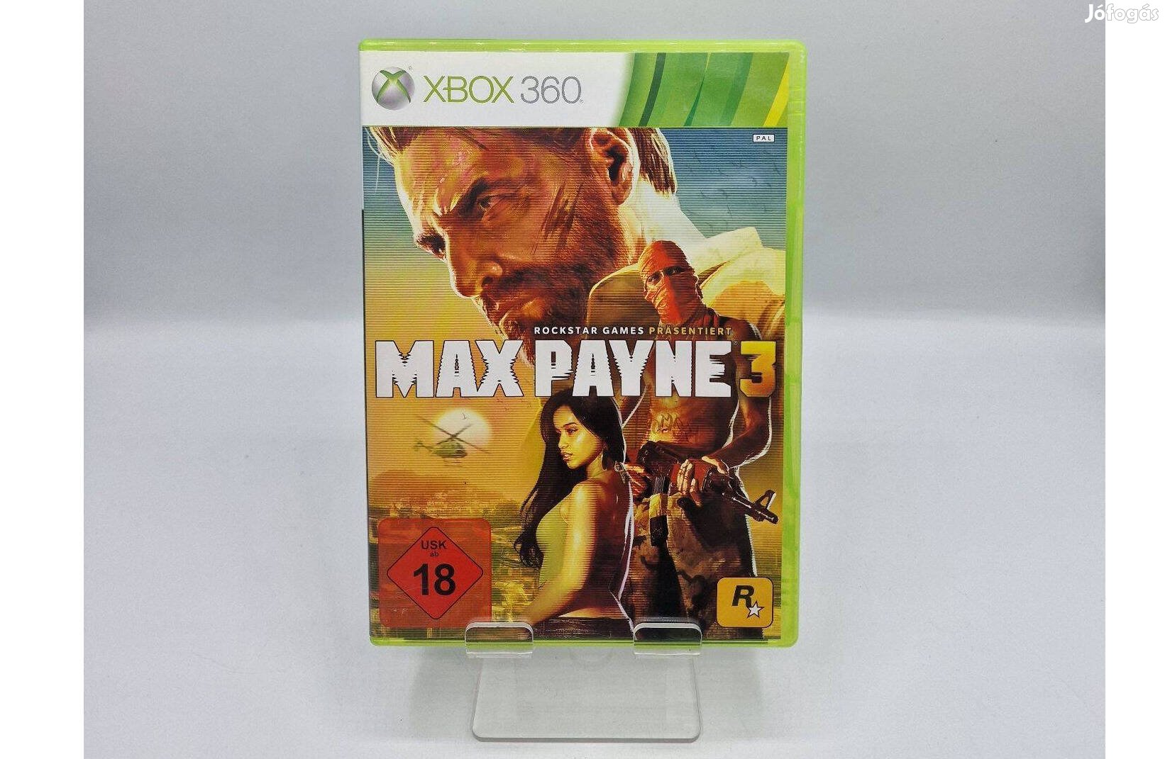 Max Payne 3 - Xbox 360 játék, használt