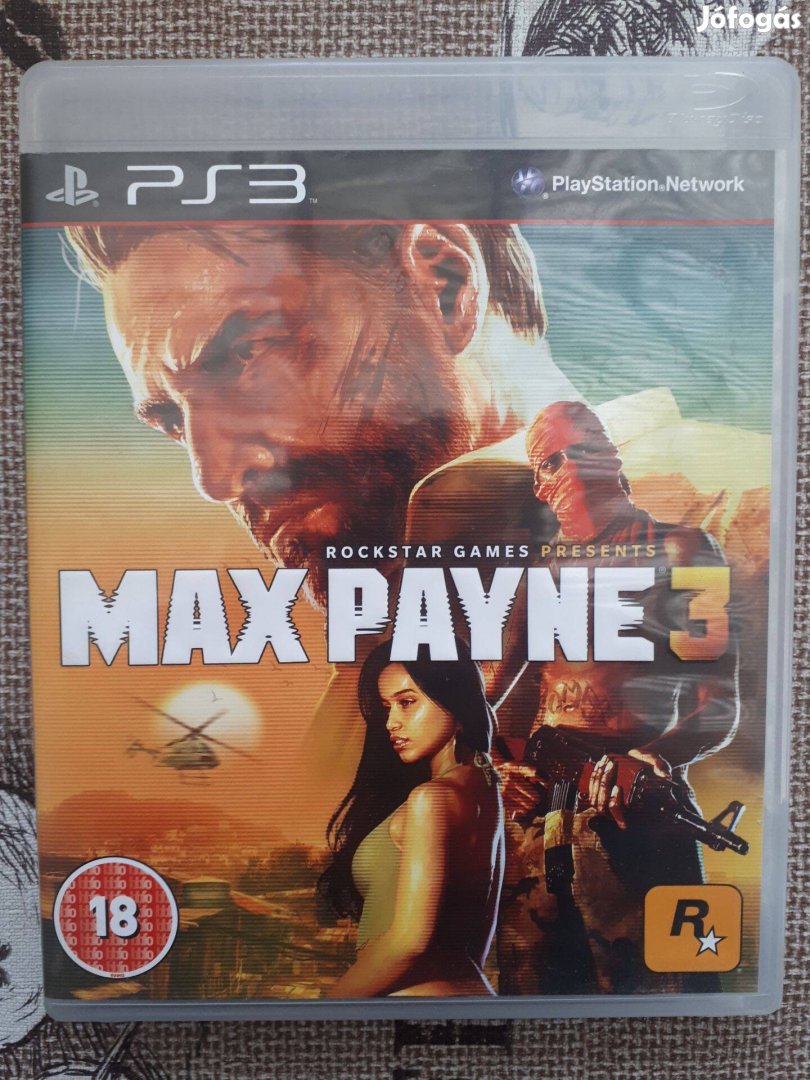 Max Payne 3 ps3 játék,eladó,csere is