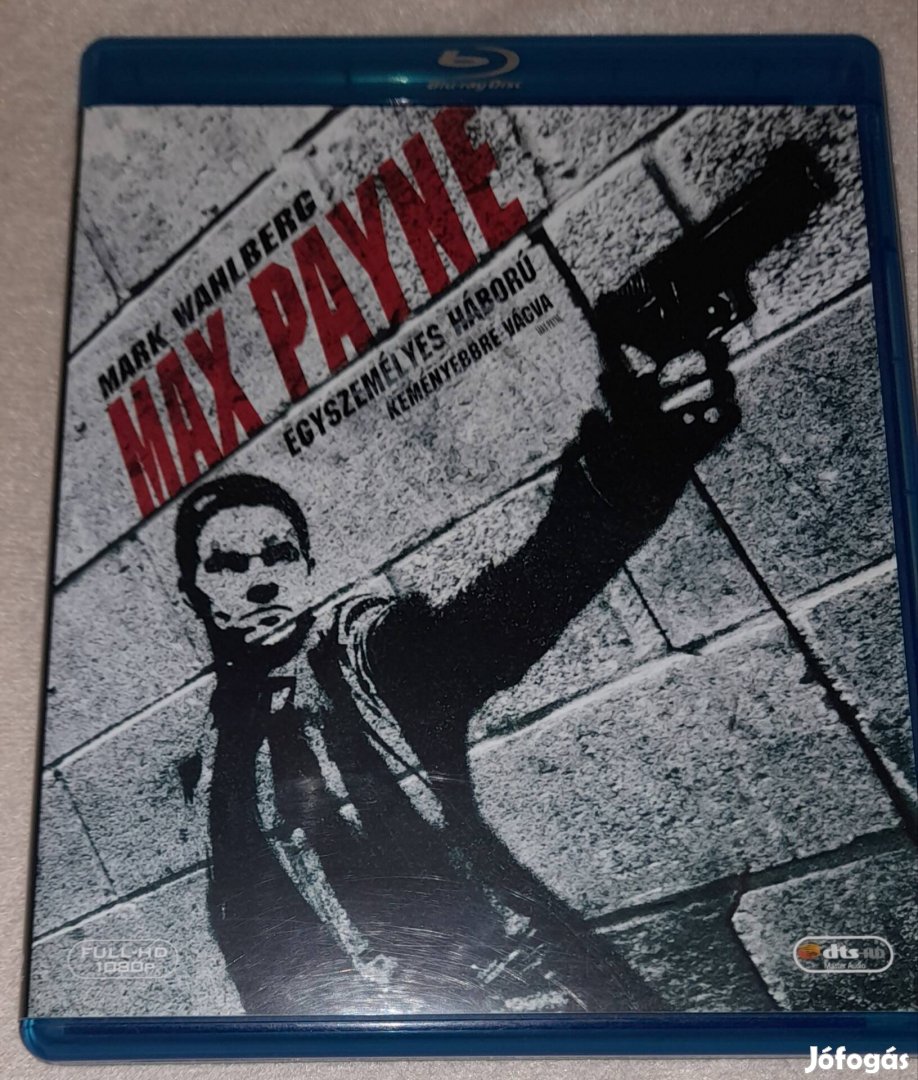 Max Payne Magyar Kiadású és Magyar Szinkronos Blu-ray Film 