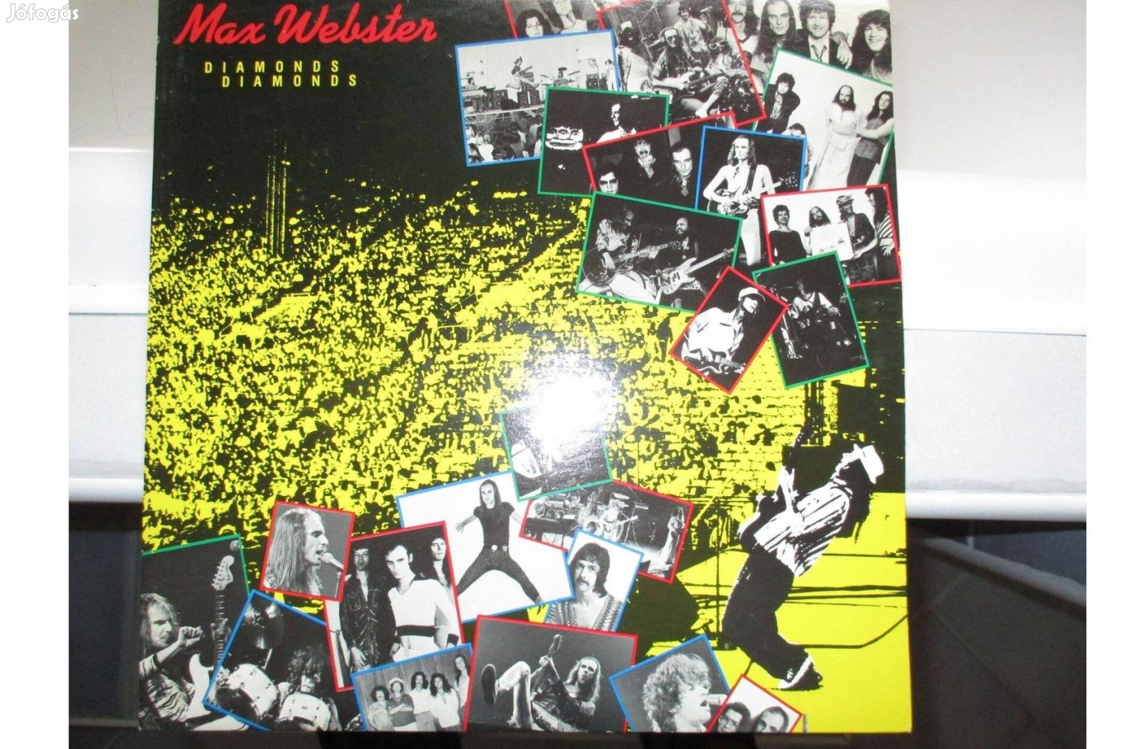 Max Webster bakelit hanglemez eladó