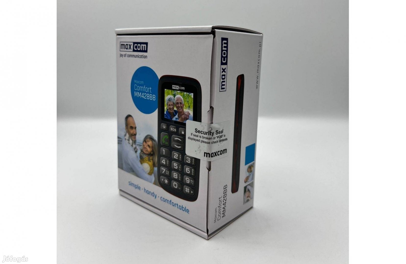 Maxcom MM428 extra nagy gombokkal Dual sim | 1 év garancia