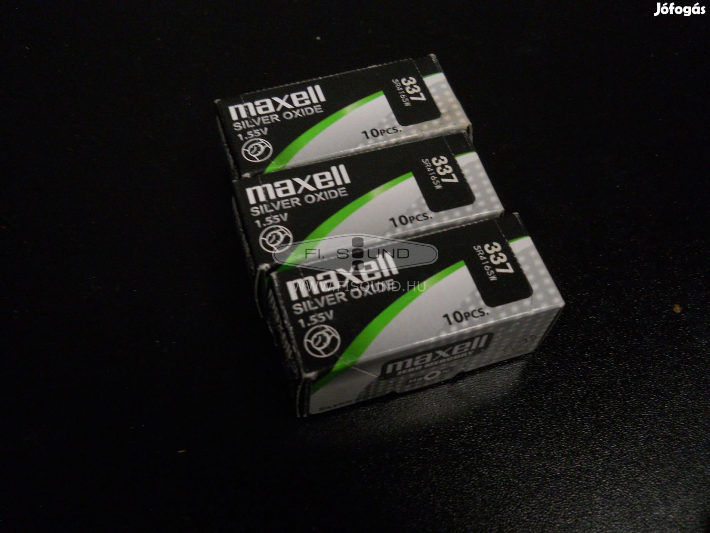 Maxell 30db 337 SR416SW gombelem csomagban