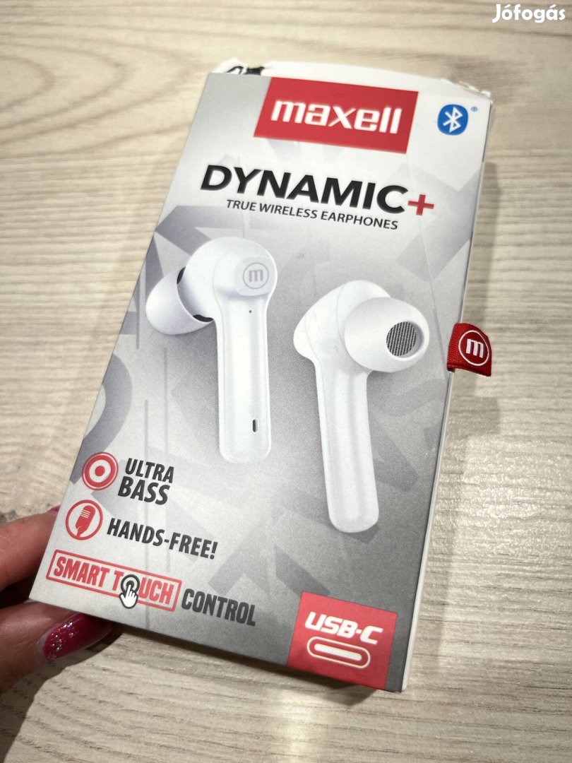 Maxell Dinamic + Bluetooth fülhallgató fej hallgató headset 