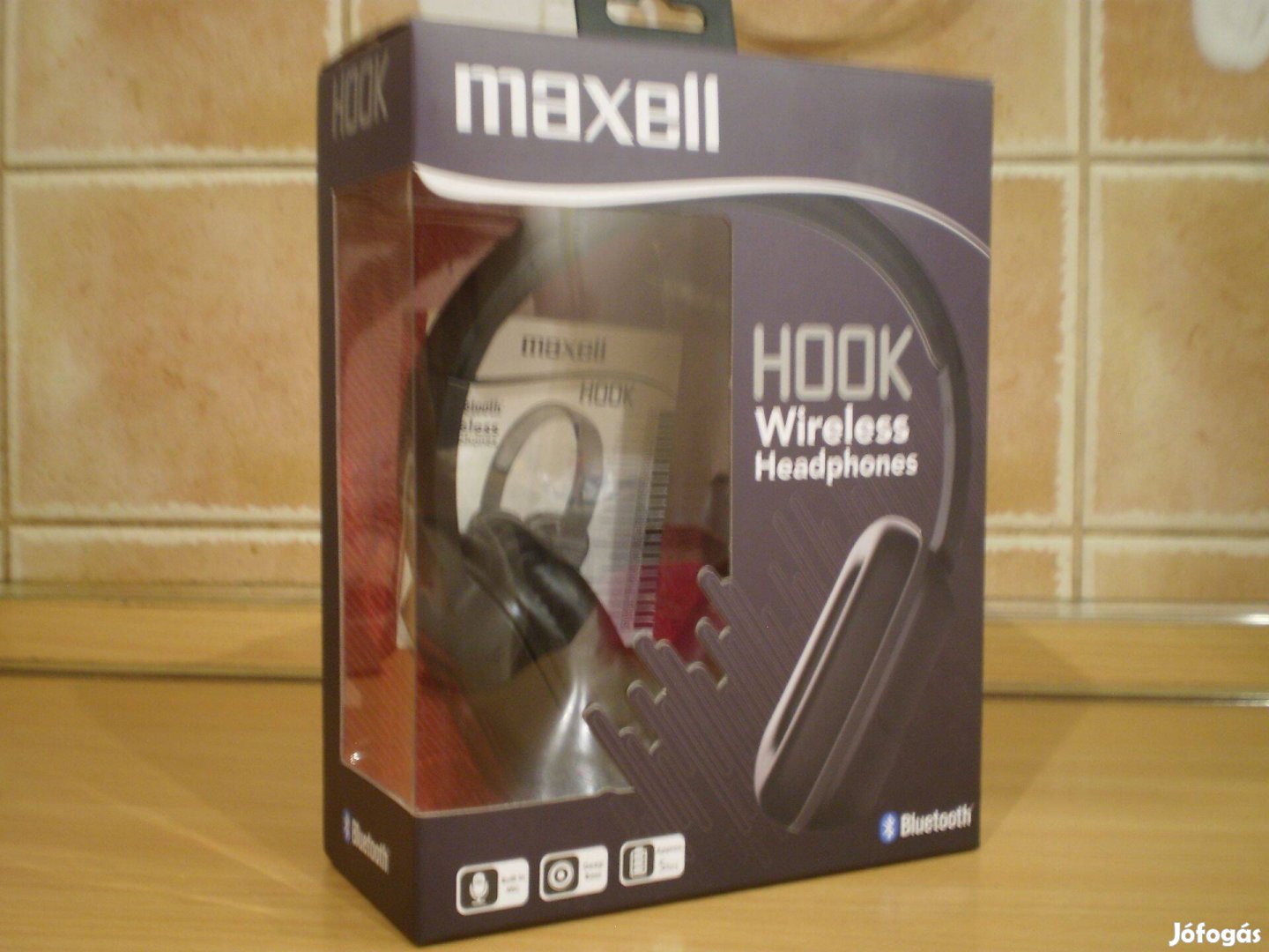 Maxell EB-BT300, Bluetooth Hook, beépített mikrofonos fejhallgató