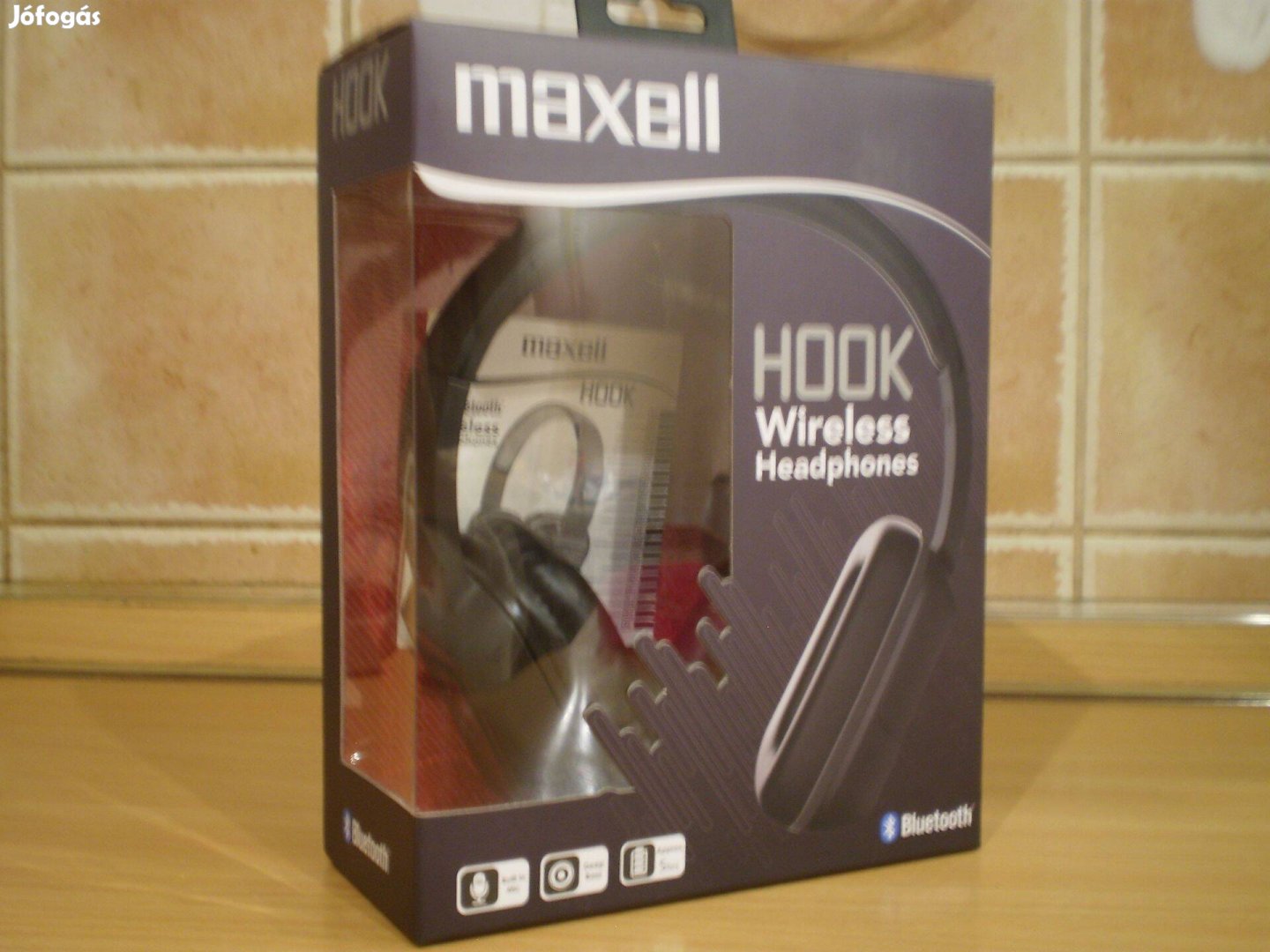 Maxell EB-BT300, Bluetooth Hook, beépített mikrofonos fejhallgató