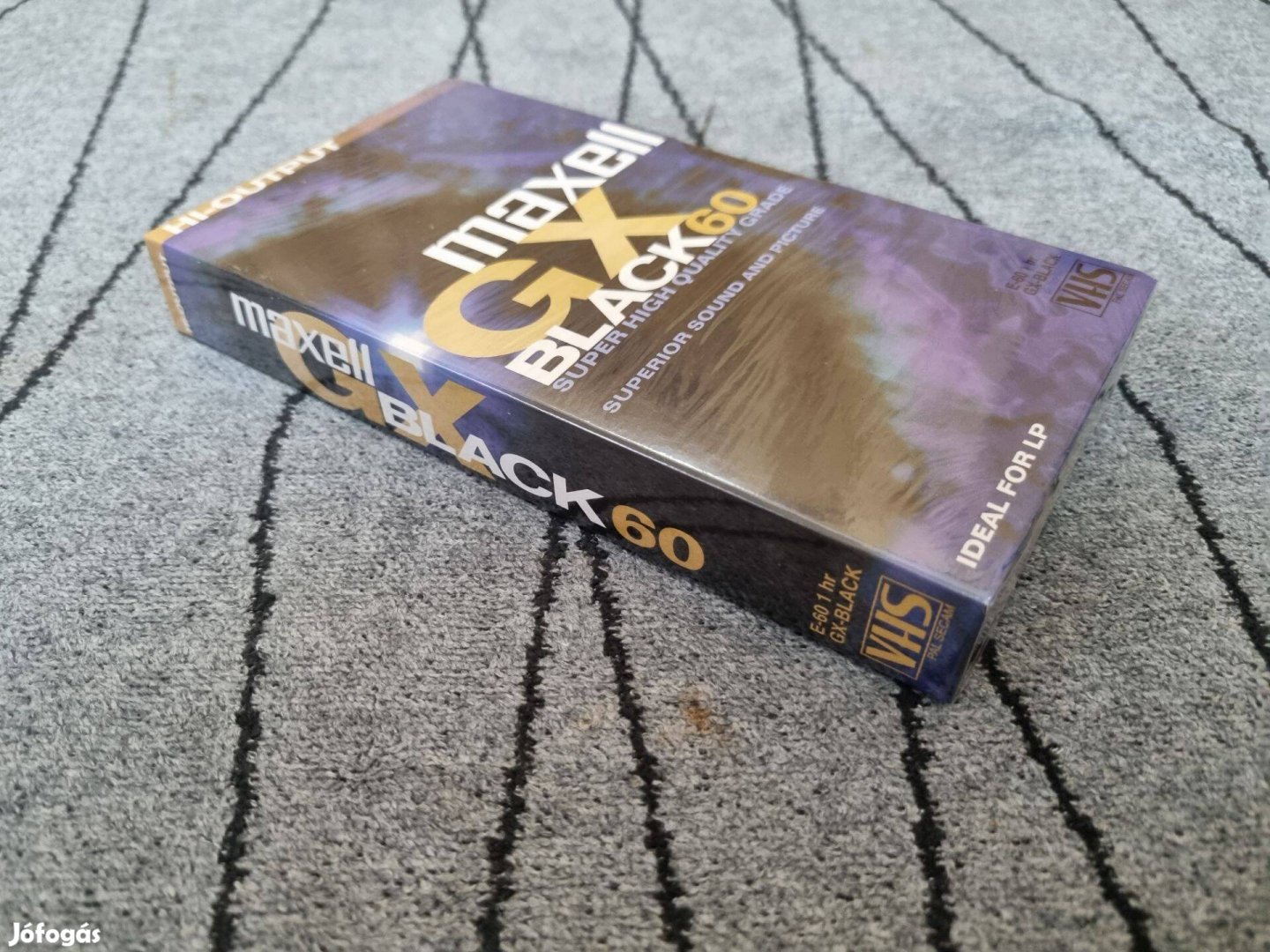 Maxell Gx Black 60 bontatlan VHS kazetta
