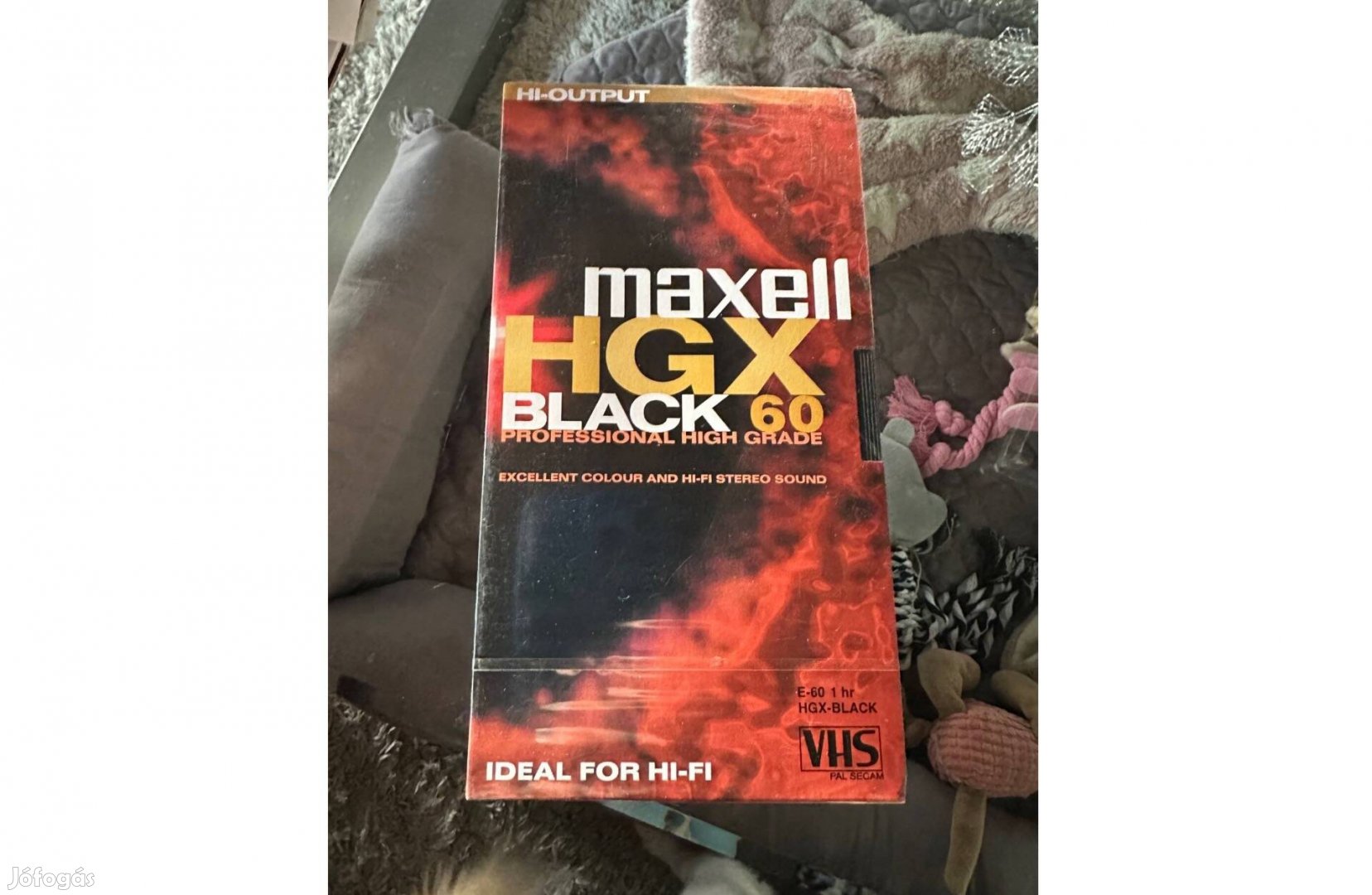 Maxell Hgx Black 60 Professional Hifi audio VHS kazetta SVHS