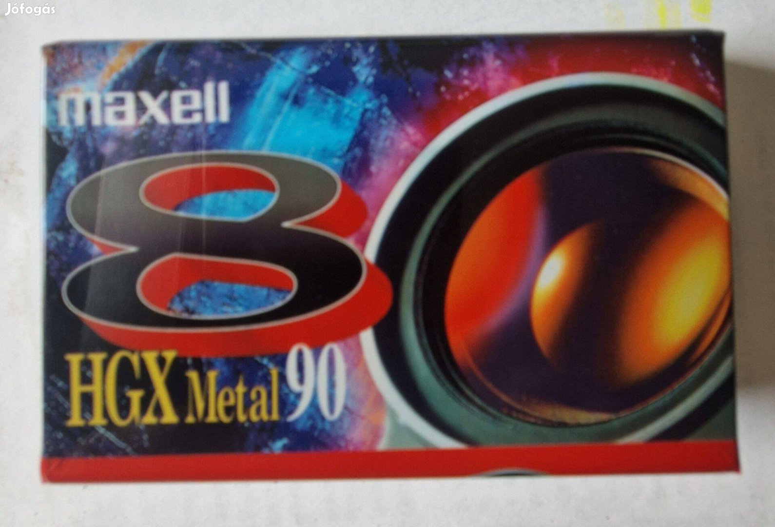 Maxell Hgx metal 8mm 90 perces video kazetták bontatlan!