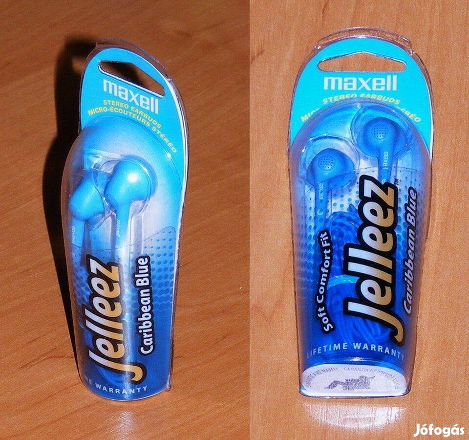 Maxell Jelleez Caribbean Blue fülhallgató