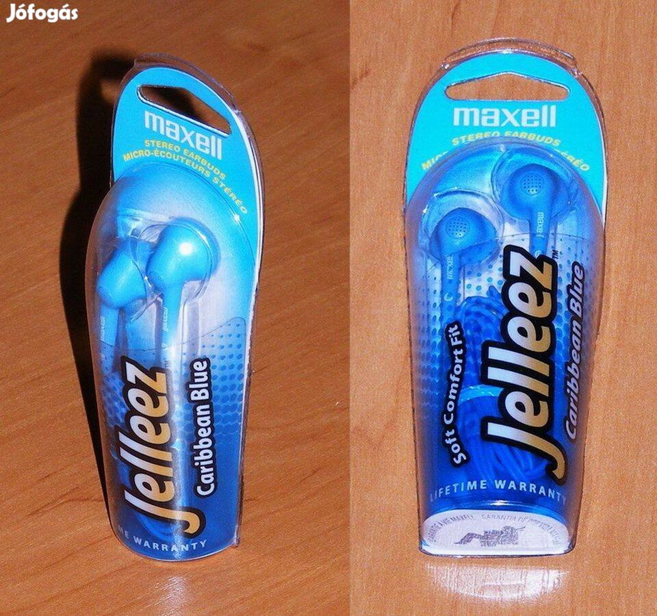 Maxell Jelleez Caribbean Blue fülhallgató