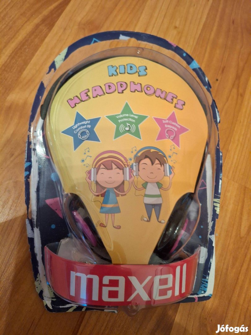 Maxell Kids fejhallgató 1000 Ft