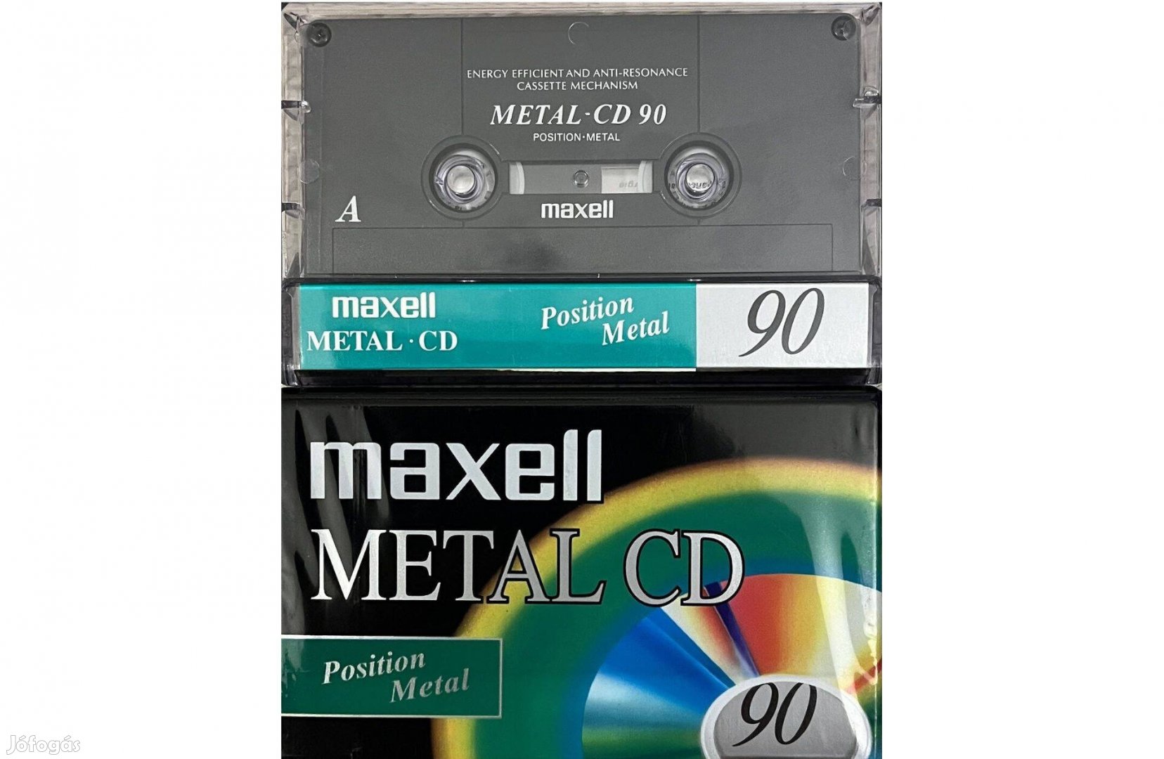 Maxell Metal-CD90 vadonatúj, bontott kazetta