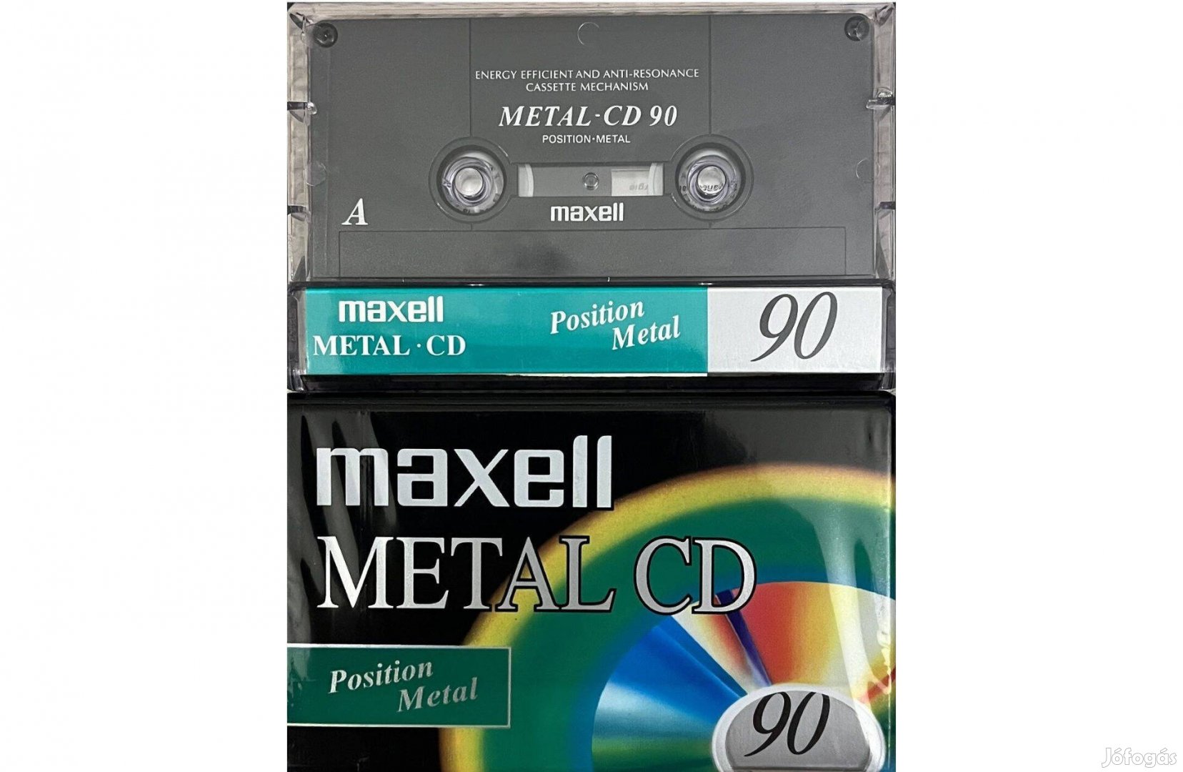 Maxell Metal-CD90 vadonatúj, fóliás kazetta