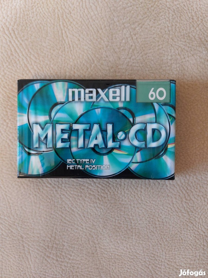 Maxell Metál CD 60 audió magnókazetta