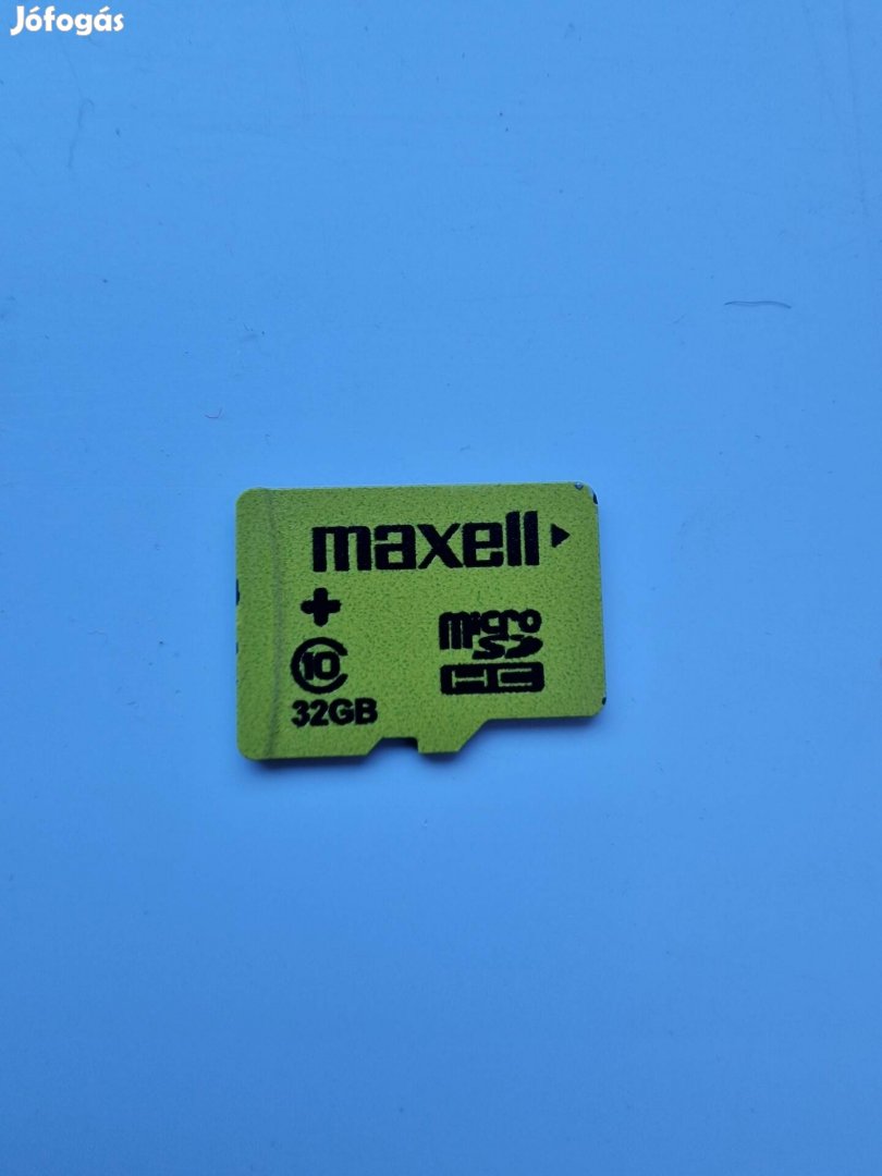 Maxell Micro SD kártya 32GB-os 