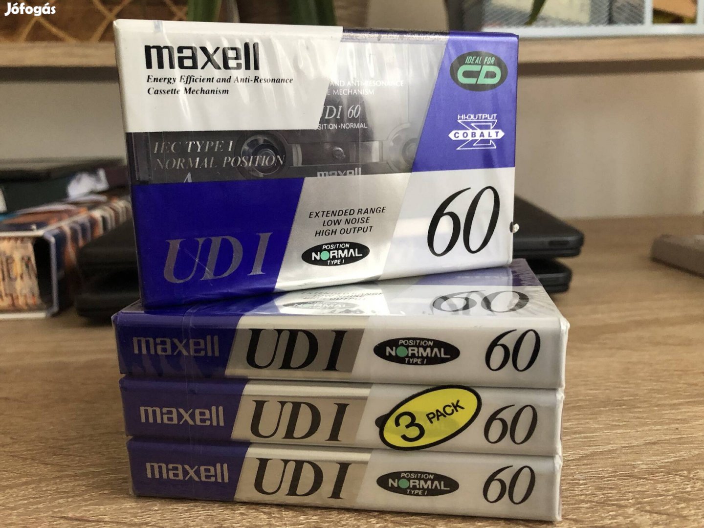 Maxell UDI 60 kazetta 4db