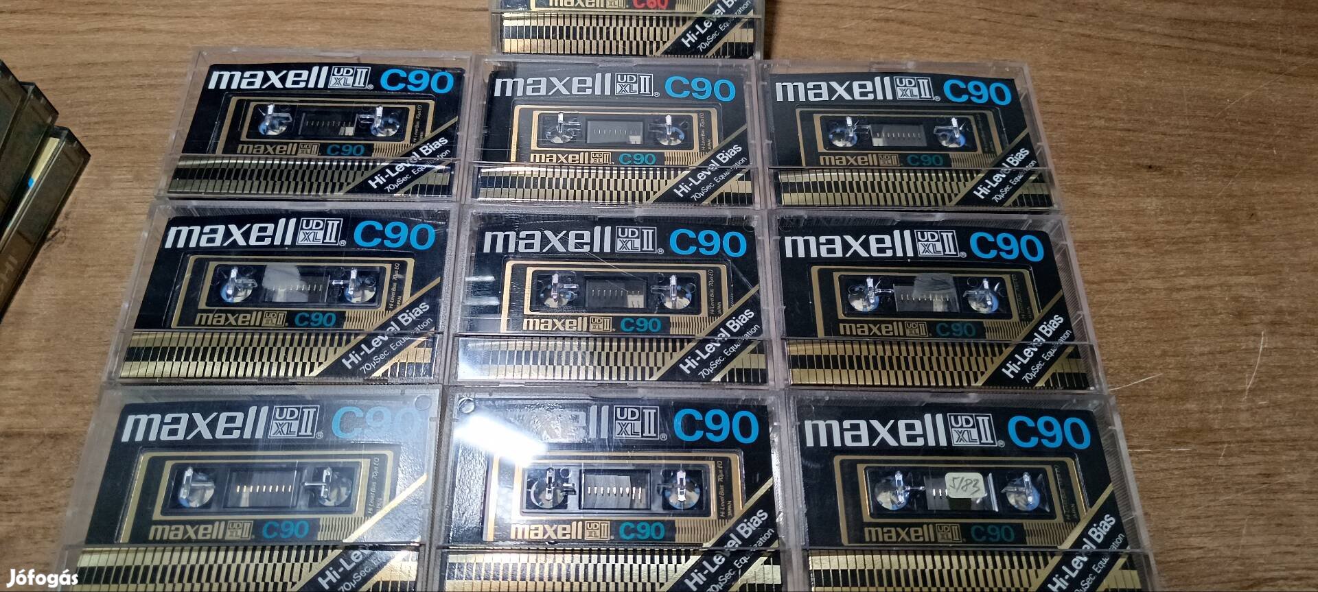 Maxell UD XL II C90,kék orsós gyűjtői állapotúak.