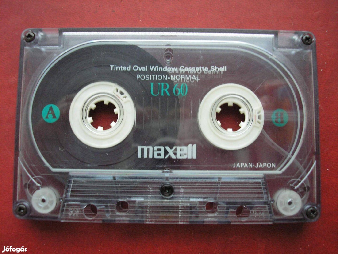 Maxell UR 60 Tinted Oval , audio kazetta , kifogástalan állapot