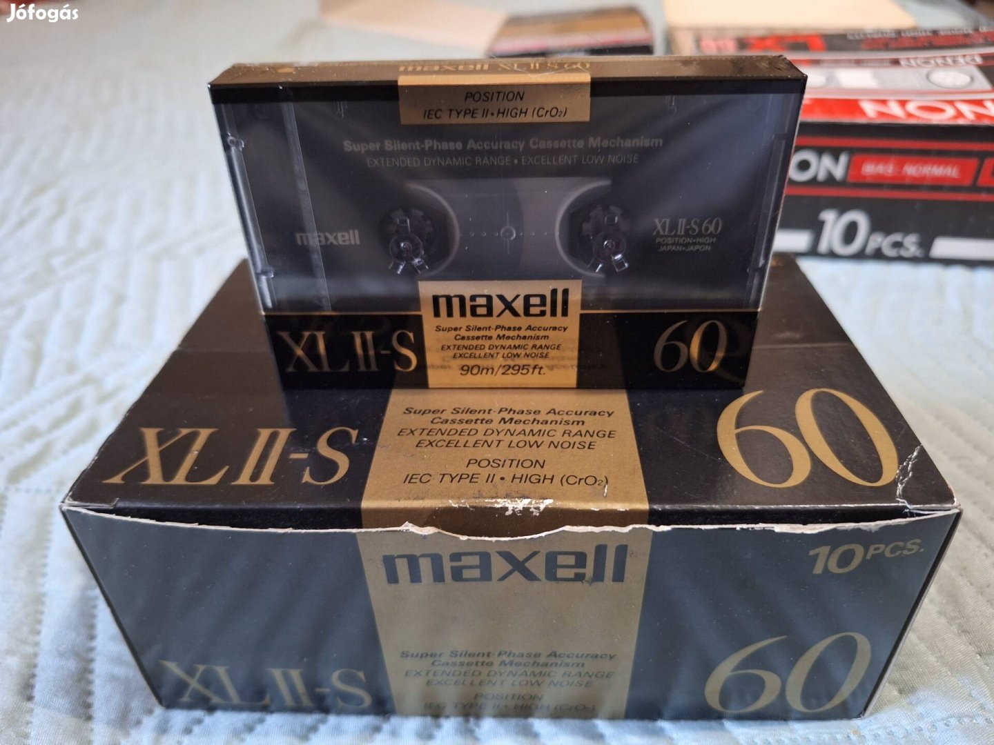 Maxell XLII-S 60 bontatlan kazetta